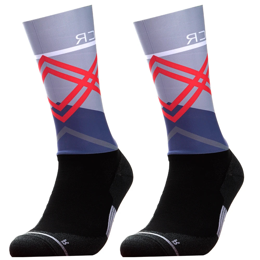 Professional Team Cycling Socks for Men & Women – Breathable MTB & Road Bike Racing Sports Socks