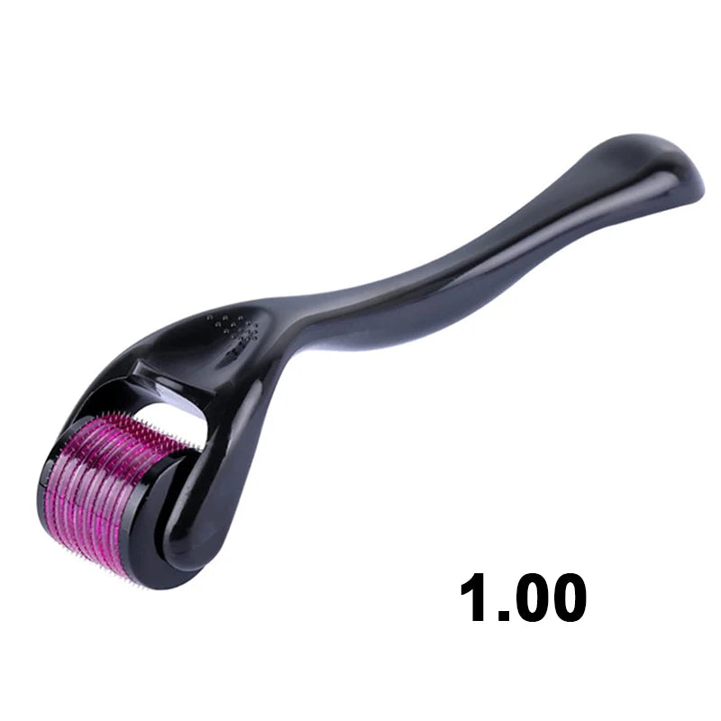 DRS 540 Titanium Derma Roller – Microneedle Roller for Facial & Body Skincare, Beard & Scalp Care, MTS Micro Needle Treatment Tool