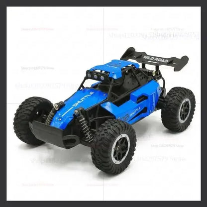 Camión Monstruo RC 4x4 a Escala 1:16, 20 KM/H, Coche Teledirigido con Carrocería de Aleación, Faros LED y Juguete de Carreras Todoterreno de 2.4GHz para Niños