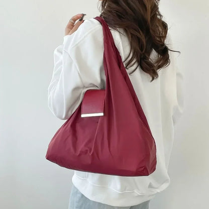 Reusable Mini Keychain Tote Bag – Lightweight Foldable Large-Capacity Shopping Bag, Expandable Eco-Friendly Reusable Carry Bag