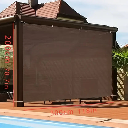 Voile d'ombrage anti-UV – Tissu d'ombrage robuste pour jardin, patio et serre