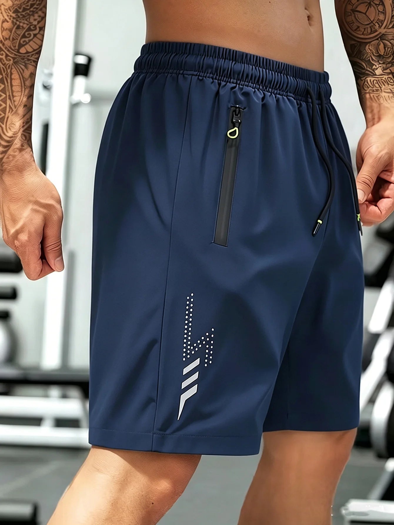 Men's Quick-Dry Basketball Shorts – Plus Size Breathable Y2K Streetwear Sports Shorts for Gym, Running & Summer Casual Wear