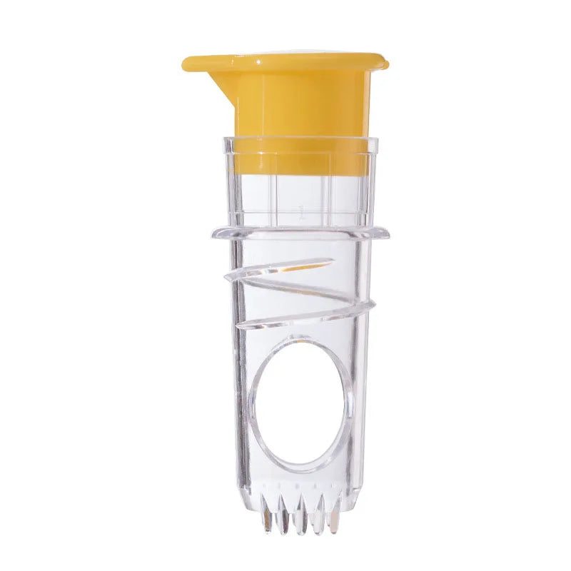 Portable Lemon Squeezer – Reusable Lightweight Manual Citrus Juicer with Built-In Filter, Washable Fruit Reamer for Home & Travel