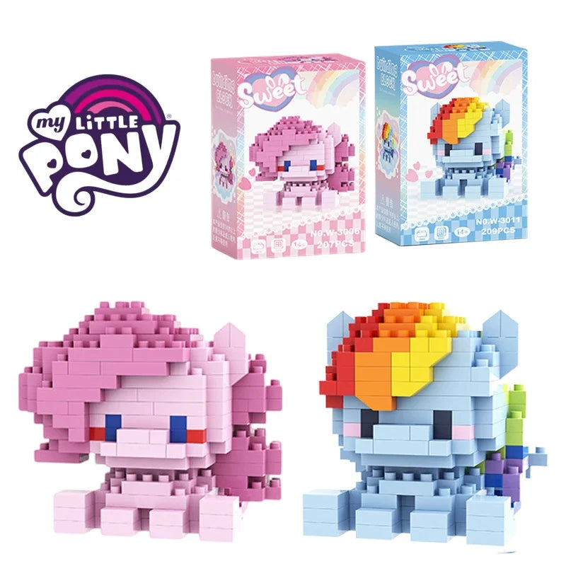 My Little Pony Equestria Girls Building Blocks – Twilight Sparkle Cartoon Character Figure Construction Toy for Children