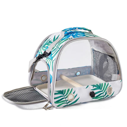 Portable Foldable Bird Carrier Bag – Oxford Cloth Travel Cage for Parrots, Pigeons & Small Birds, Lightweight Outdoor Pet Bag