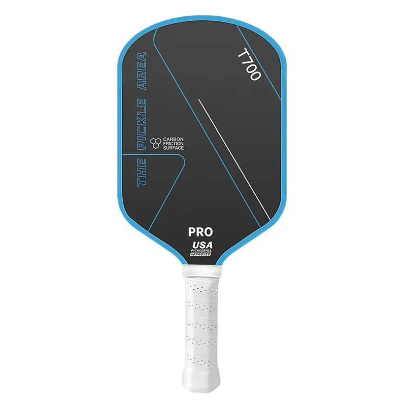 T700 Carbon Fiber Pickleball Paddle – USAPA Approved Frosted Surface Racket for Outdoor Competition (1 or 2 Pack)