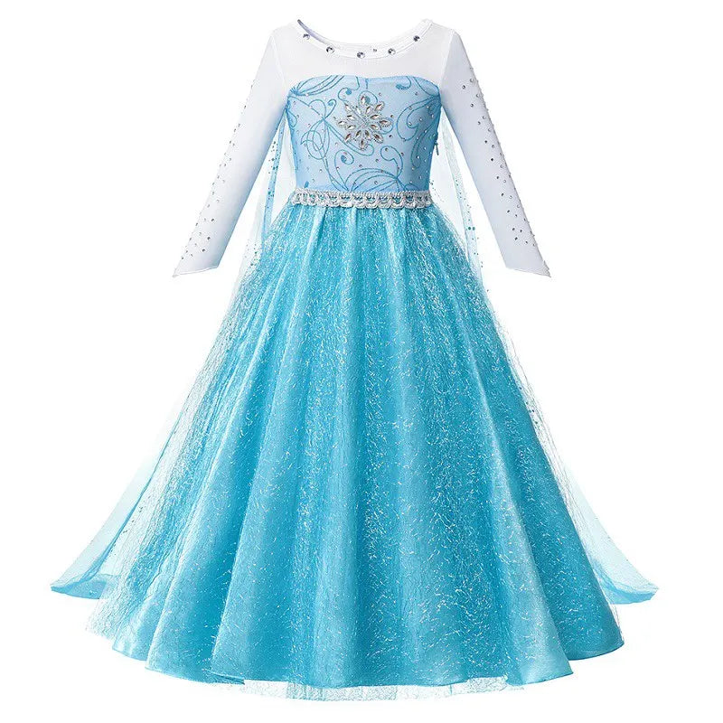 Vestido de disfraz de princesa para niña – Traje de fiesta de cuento de hadas para Halloween, carnaval y regalos de cumpleaños