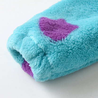 Combinaison de neige à capuche en polaire pour bébé – Combinaison d'hiver à capuche avec cornes motif animal de dessin animé pour nouveau-nés garçons et filles