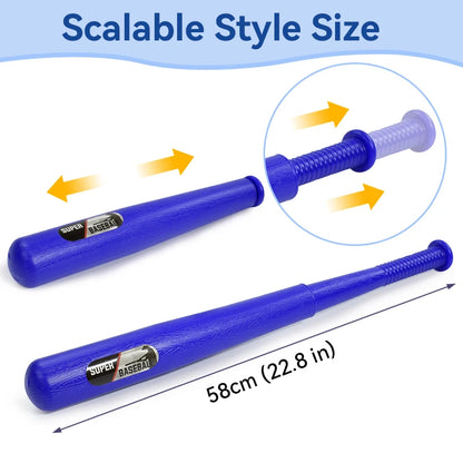 Kids Automatic Baseball Launcher Toy – Interactive Batting Practice Pitching Machine Set for Outdoor Parent-Child Play Gift
