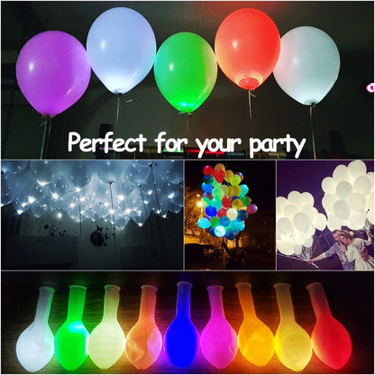 Mini luces LED para globos – Pequeñas luces redondas para globos, bodas, Navidad y decoraciones para fiestas