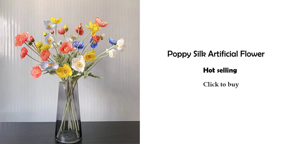1 Gerbe de 60cm de Fleurs Artificielles Camomille Marguerite – Fausse Fleur en Soie Blanche pour Décoration de Mariage, Décoration de Table, Arrangements de Fête & Bouquets DIY