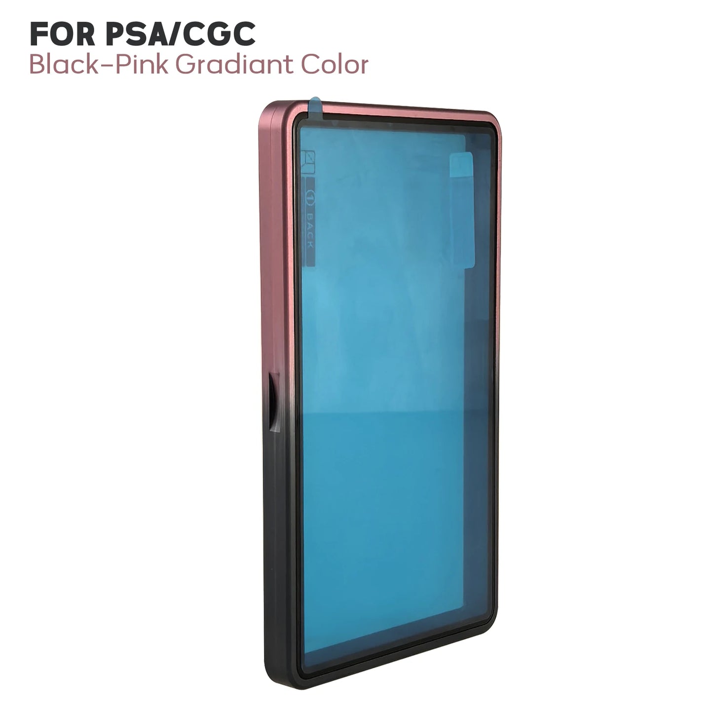 Aluminum Alloy Graded Card Protector Case for PSA, CGC & BGS Slabs | UV Resistant Magnetic Display