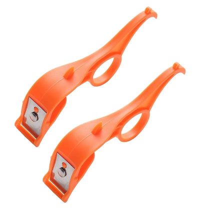 Stainless Steel Fruit & Vegetable Peeler – Portable Manual Apple, Kiwi, Orange & Potato Peeling Tool, Multi-Purpose Kitchen Gadget