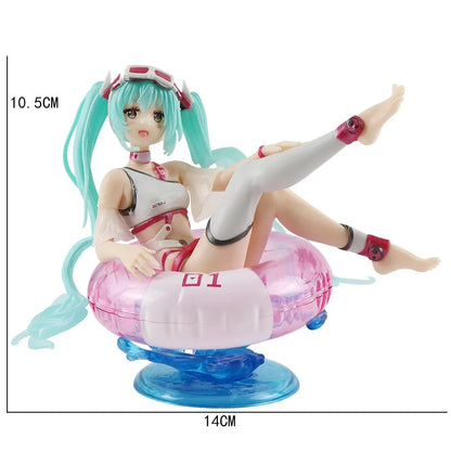 Hatsune Miku Anime Figure – Virtual Singer Manga Statue Figurine Model Toy for Desk Decoration, Cake Topper & Gift