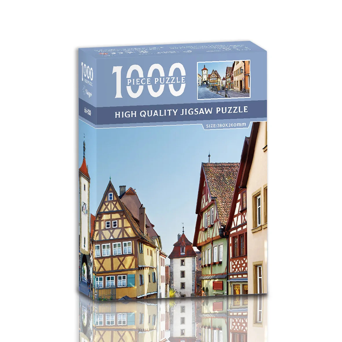 Mini puzzle de 1000 pièces – Puzzle de peinture à l'huile célèbre de Van Gogh pour adultes, jeu de puzzle d'art 38 × 26 cm, jouet éducatif casse-tête et cadeau de Noël