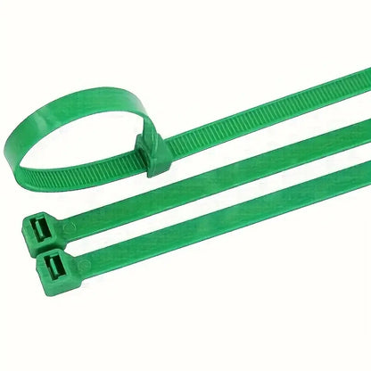 Reusable Garden Cable Ties – Adjustable Nylon Plant Support Straps for Vines, Trees, Shrubs, Gardening Fasteners, Cable Management & Outdoor Organization