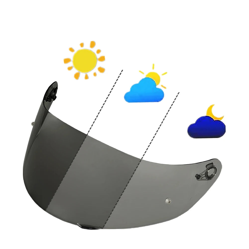 UV Protection Helmet Visor Shield for AGV K5, K5S, K5-S, K3 SV, K1 & K1S – Replacement Motorcycle Helmet Face Shield Lens