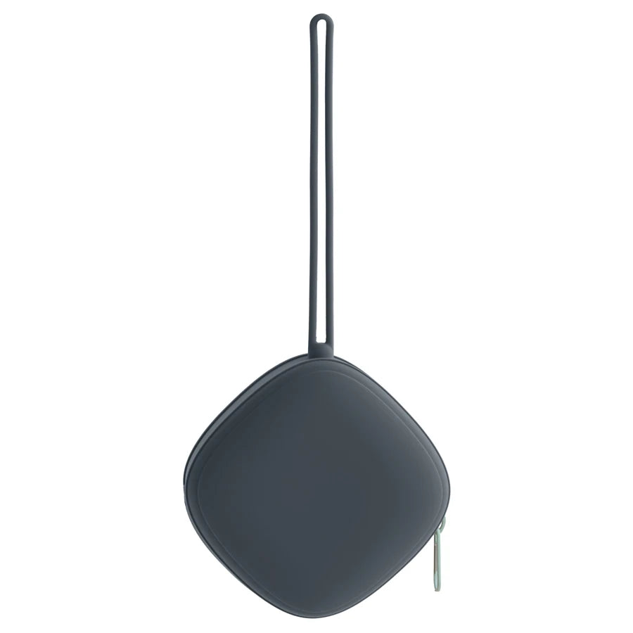 Étui portable pour sucette de bébé – Boîte de rangement en silicone de qualité alimentaire avec fermeture éclair pour voyage et accessoires pour bébé