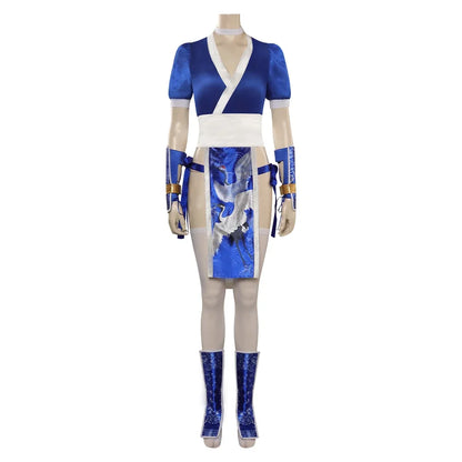 Dead or Alive Anime Cosplay Costume for Women – Fighting Game Roleplay Outfit for Halloween, Carnival & Party Wear