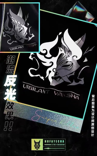 Xiao Inspired Dark Dharma Protector Cosplay Costume – Anime Game Demon Subduing Roleplay Suit for Halloween & Events