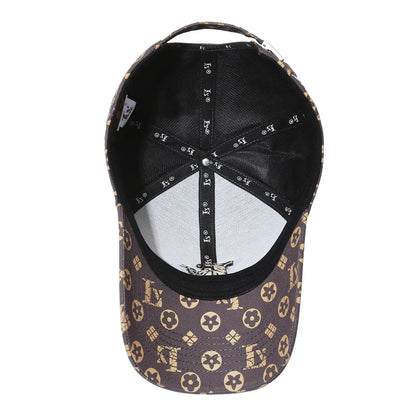 Embroidered Baseball Cap – Fashionable Unisex Letter Hat for Couples with Sunshade & UV Protection, Versatile Casual Headwear