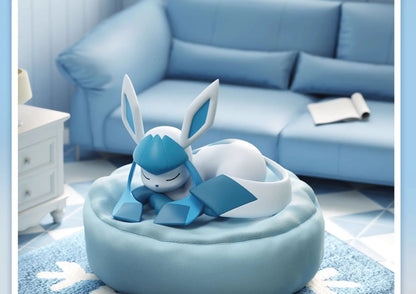 Original Pokémon Eevee Sleeping Position Series Blind Box – Sylveon, Umbreon, Flareon, Jolteon Desktop Decoration Model Gift