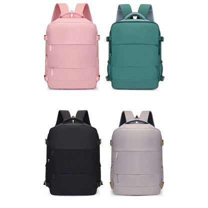 Travel Boarding Backpack – Large-Capacity Lightweight Multi-Functional Laptop Bag for Short Trips, Leisure Travel & Carry-On Use