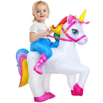 Kids’ Dinosaur Inflatable Costume – Fun Cosplay Party Outfit for Boys & Girls, Halloween, Christmas, Purim & Dress-Up Events