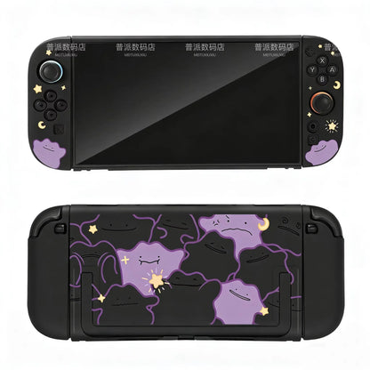 Pokémon Nintendo Switch 2 Protective Case – Split Ditto & Pikachu Anti-Scratch Cover for NS2 Console & Gaming Accessories