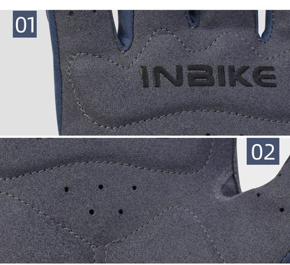 Guantes de ciclismo INBIKE 2024 – Guantes de bici de forro polar con dedos completos y acolchado de gel para hombre, accesorios de invierno con pantalla táctil para ciclismo de carretera y MTB