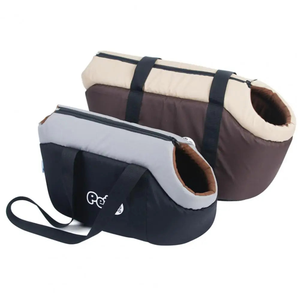 Bolsa de transporte suave para mascotas, transportín transpirable para gatos y perros con correa ajustable y almohadilla interior