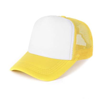 Gorra Trucker de Malla de 5 Paneles con Logotipo Personalizado – Gorra de Béisbol Ajustable para Hombres y Mujeres, Equipos Deportivos y Uso al Aire Libre en Verano