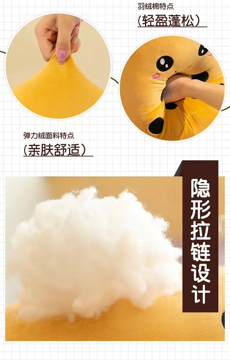 Giant Bubble Tea Plush Pillow – 22–70cm Squishy Milk Tea Boba Stuffed Toy Fruit Drink Bottle Decor Gift