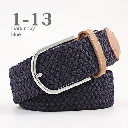 Unisex Canvas Belt Adjustable Nylon Waist Belt for Jeans, Casual & Outdoor Wear (107/120cm)