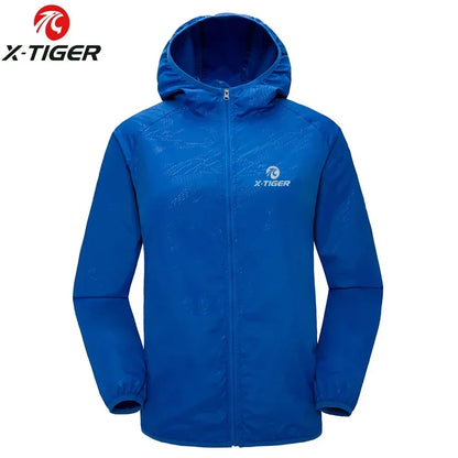 X-TIGER Waterproof Hiking Jacket – Unisex Quick-Dry UV Protection Windbreaker for Camping, Trekking, Fishing & Outdoor Sports