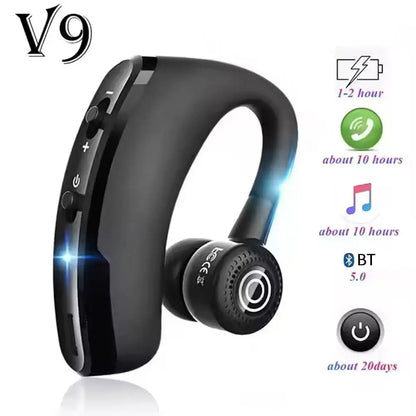 Casque Bluetooth sans fil – Écouteurs professionnels à réduction de bruit avec design ergonomique et longue autonomie