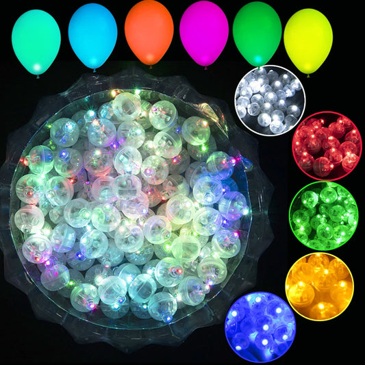 Mini luces LED para globos – Pequeñas luces redondas para globos, bodas, Navidad y decoraciones para fiestas