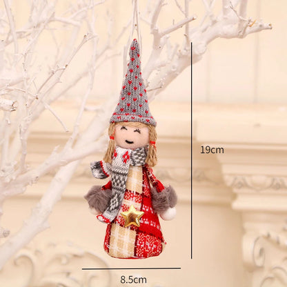 Red Star Christmas Tree Ornament – DIY Hanging Pendant Decoration for Xmas, New Year Party, Home Decor & Holiday Gifts