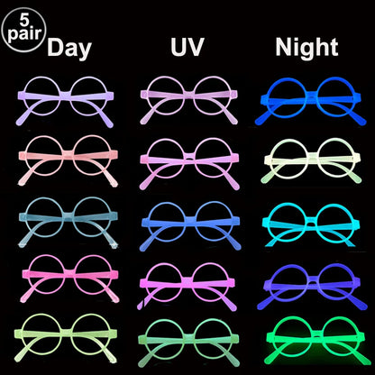 Neon UV Reactive Party Hats – Fluorescent Formal Hats for Glow Parties, Festivals & Events