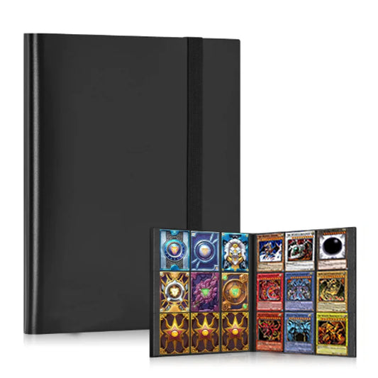 Álbum de 9 Bolsillos para Cartas Coleccionables – Organizador de Gran Capacidad para Cartas de Pokémon y Yu-Gi-Oh