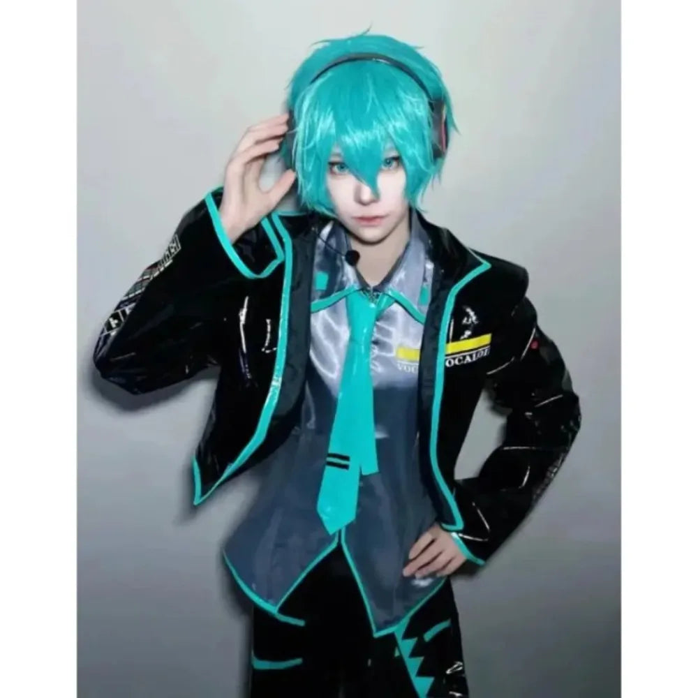 Vocaloid Virtual Singer Cosplay Costume – Full Set | Virtual Idol Anime Role Play Outfit for Adult Unisex (Halloween / Comic Con)