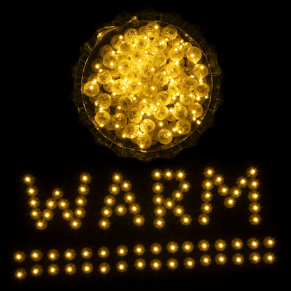 Mini luces LED para globos – Pequeñas luces redondas para globos, bodas, Navidad y decoraciones para fiestas
