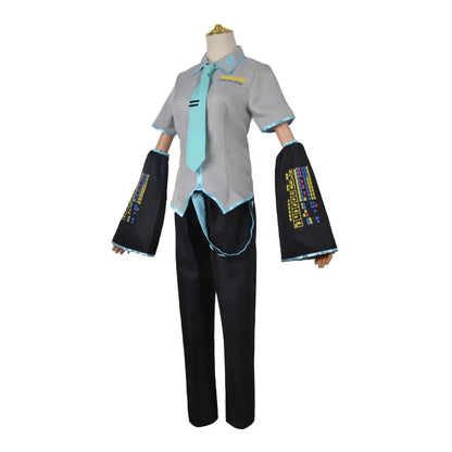 Vocaloid Virtual Singer Cosplay Costume – Full Set | Virtual Idol Anime Role Play Outfit for Adult Unisex (Halloween / Comic Con)