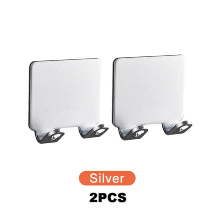Stainless Steel Razor Holder – Wall Mounted Bathroom Shaver Storage Hook, Punch-Free Razor Rack Organizer, Men’s Shaving Accessory Shelf for Shower & Bathroom Storage