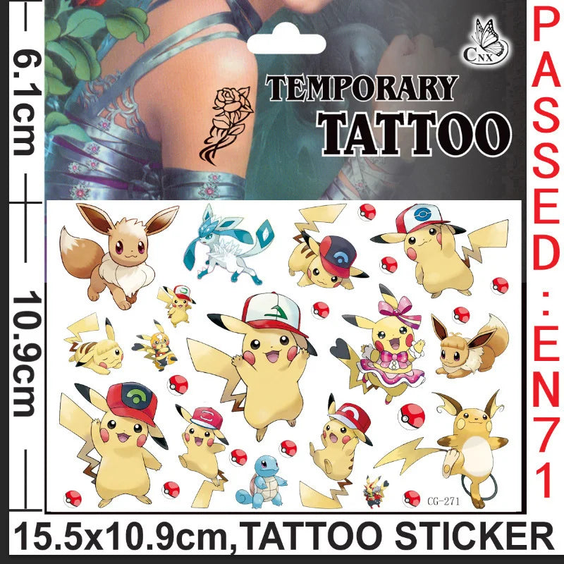 Pokémon Birthday Party Decorations Set – Balloons, Keychains, Napkins, Stickers, Tableware, Plates & Tablecloth Party Supplies & Favors