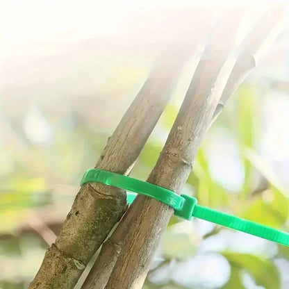 Reusable Garden Cable Ties – Adjustable Nylon Plant Support Straps for Vines, Trees, Shrubs, Gardening Fasteners, Cable Management & Outdoor Organization
