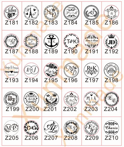 Custom Initials Embosser Stamp – Personalized Book & Wedding Embossing Seal for Address, Library & Gift Branding | Custom Paper Decor Accessory
