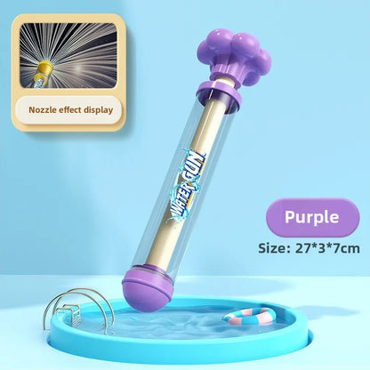 Pistolet à eau lance-feux d'artifice – Jouet aquatique à gâchette pour enfants, fêtes à la piscine, jeux de pelouse et jeux d'eau estivaux