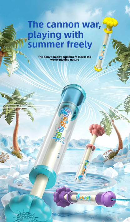 Pistolet à eau lance-feux d'artifice – Jouet aquatique à gâchette pour enfants, fêtes à la piscine, jeux de pelouse et jeux d'eau estivaux