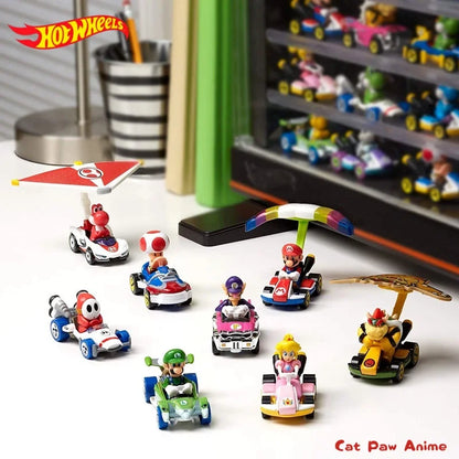 Hot Wheels Mario Kart Moto volante Personnage-véhicule – GVD30 Véhicule de collection pour enfants et collectionneurs